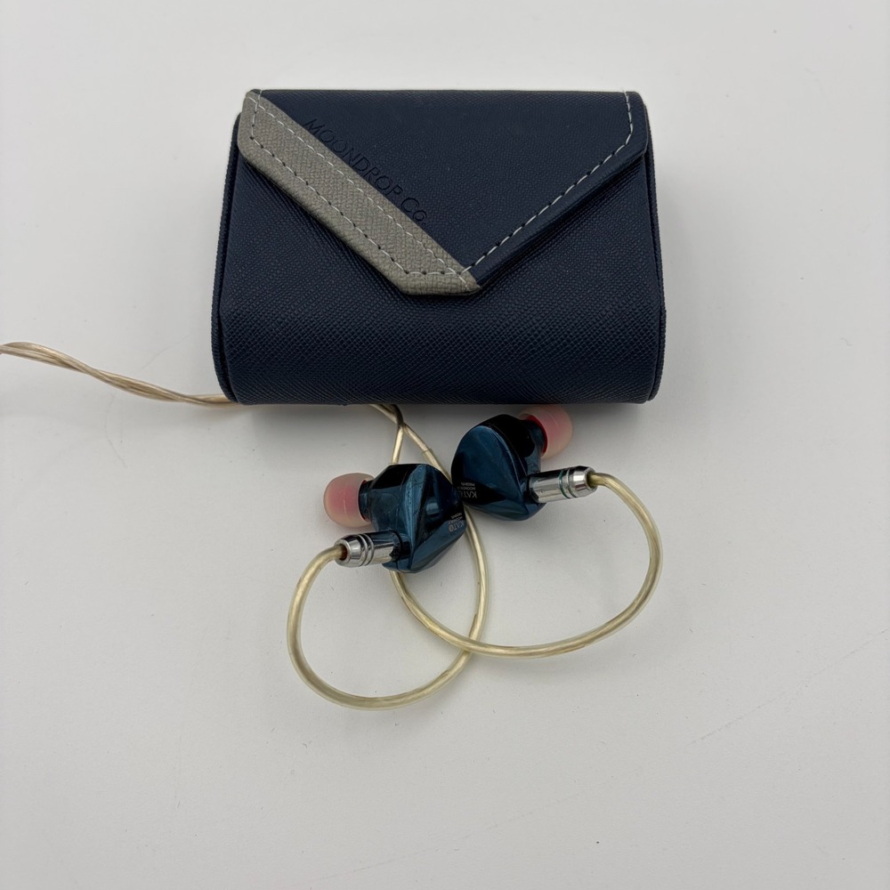 Moondrop Kato In-Ear Wired Earbuds Blue IEM
